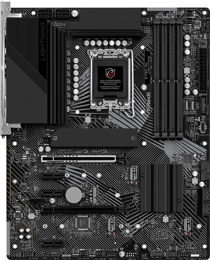 Материнская плата ASRock Z790 PG LIGHTNING (Z790_PG_LIGHTNING) фото2