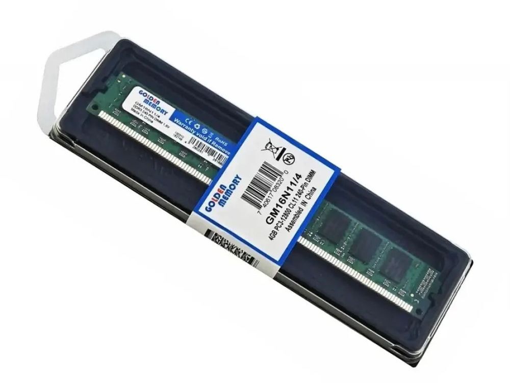 Память для ПК Golden Memory DDR3 4GB 1600 MHz (GM16N11/4) фото 