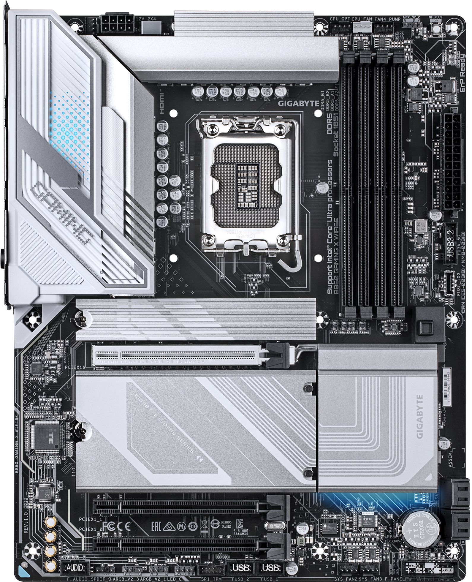Материнская плата GIGABYTE B860 GAMING X WIFI6E (B860_GAMING_X_WIFI6E) фото2