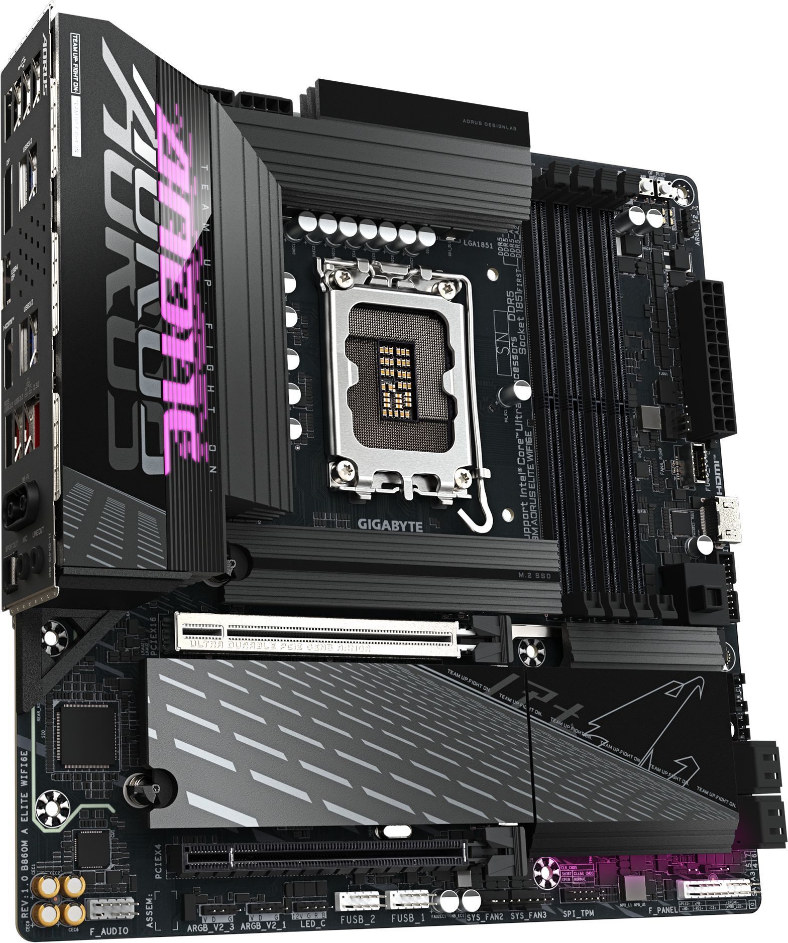 Материнская плата GIGABYTE B860M A ELITE WIFI6E (B860M_AORUS_ELITE_WIFI6E) фото