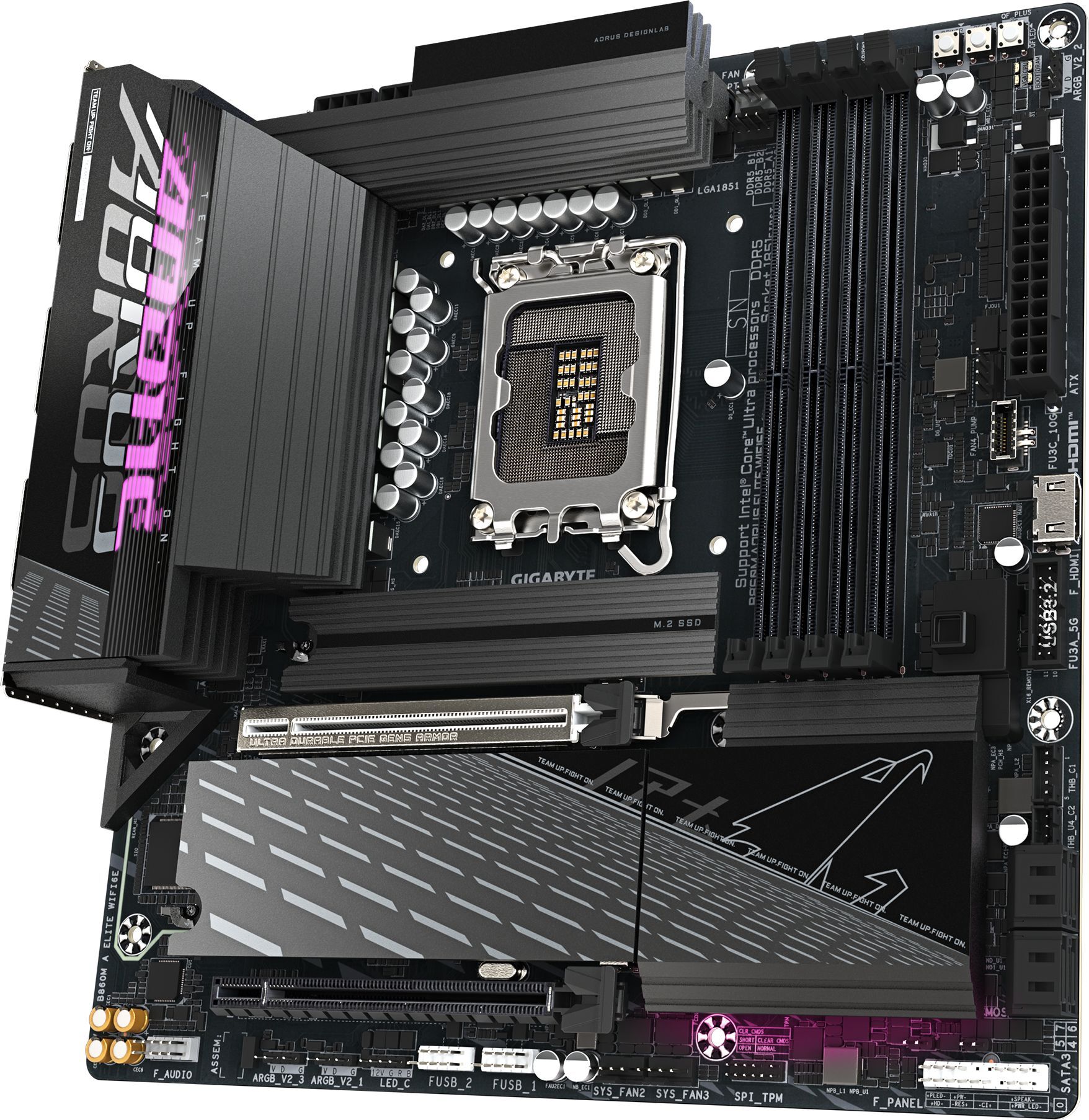 Материнская плата GIGABYTE B860M A ELITE WIFI6E (B860M_AORUS_ELITE_WIFI6E) фото