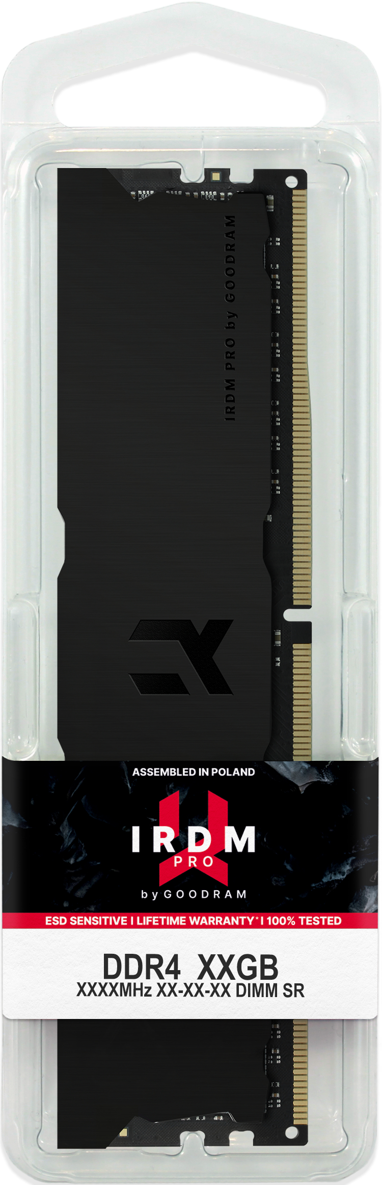 Пам'ять для ПК Goodram DDR4 32GB (2x16GB) 3600 MHz IRDM Pro Deep Black (IRP-K3600D4V64L18/32GDC)фото