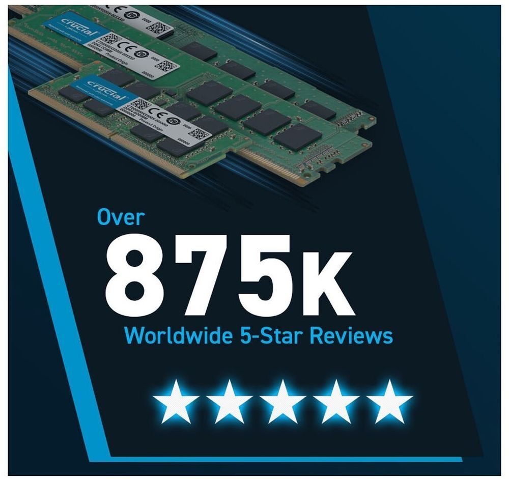 Пам'ять для ПК Micron DDR5 32GB 4800 MHz (CT32G48C40U5)фото