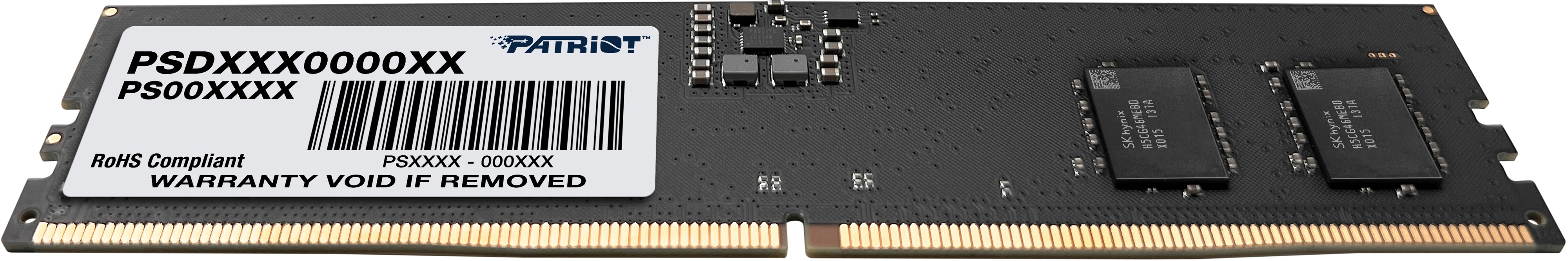Память для ПК Patriot DDR5 8GB 4800 MHz Signature (PSD58G480041) фото 