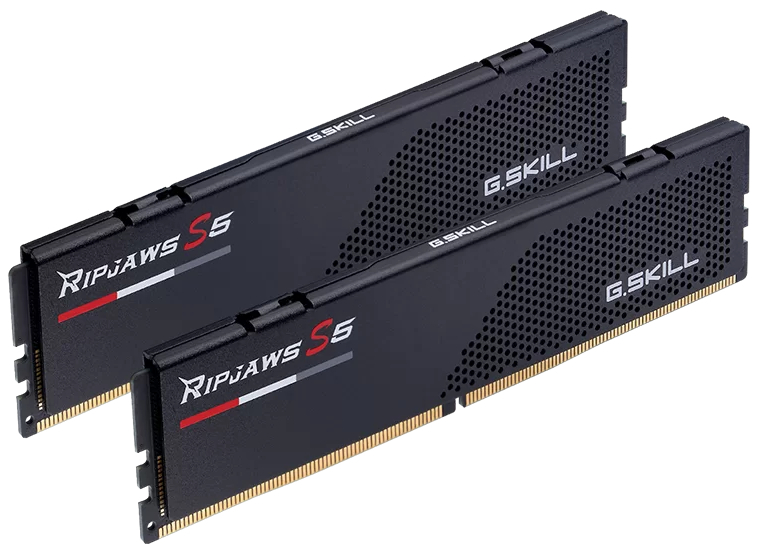 Память для ПК G.Skill DDR5 64GB (2x32GB) 6400 MHz Ripjaws S5 (F5-6400J3239G32GX2-RS5K) фото 