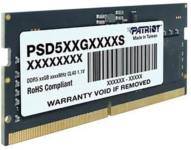 Память для ноутбука Patriot DDR5 8GB 5600 MHz (PSD58G560041S) фото 2