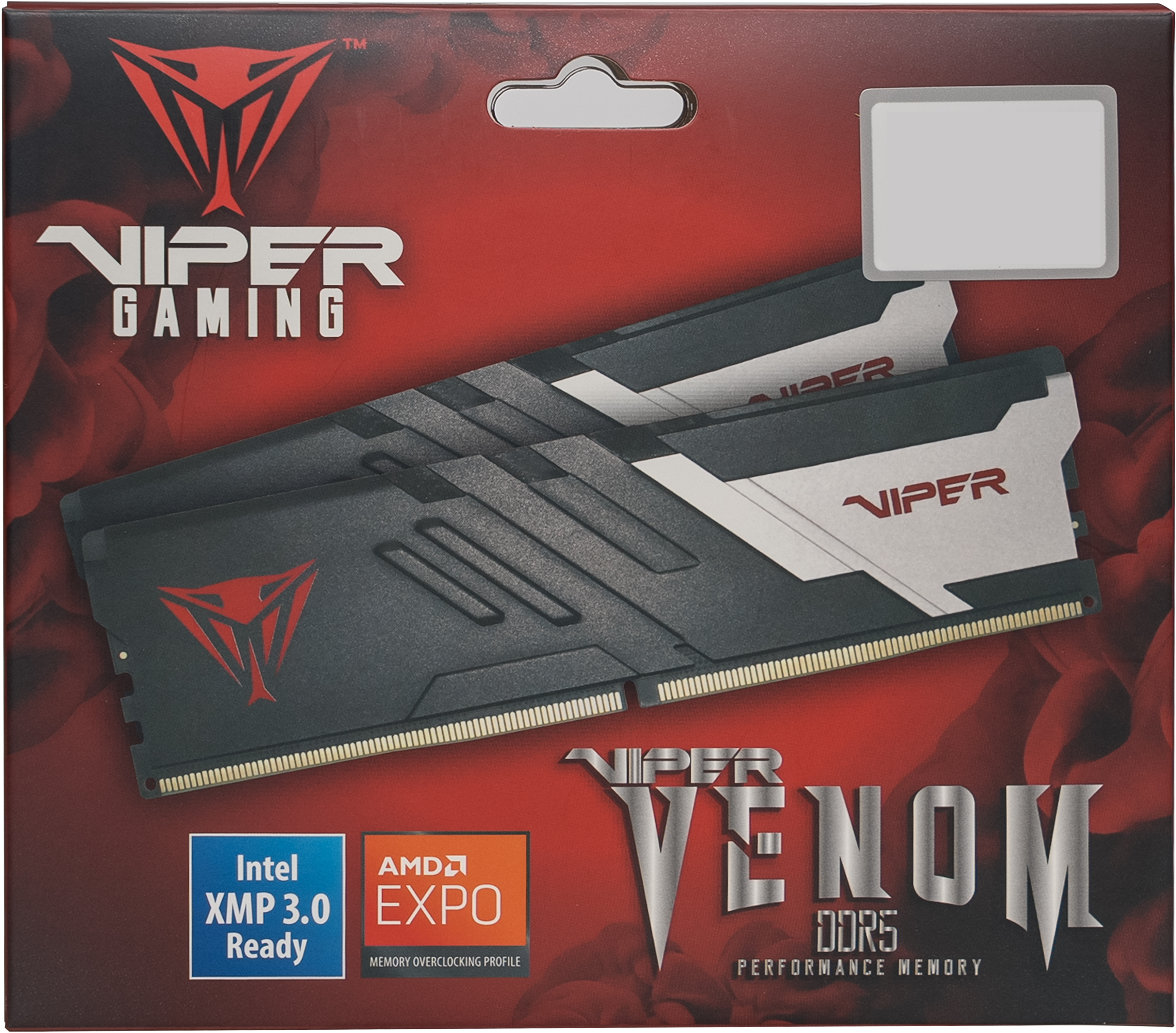 Память для ПК Patriot DDR5 64GB (2x32GB) 6000 MHz Viper Venom (PVV564G600C36K) фото 