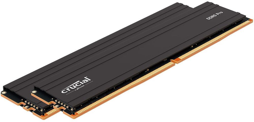 Память для ПК Micron DDR5 64GB (2x32GB) 5600 MHz Pro (CP2K32G56C46U5) фото 