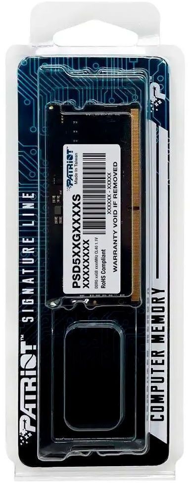 Память для ноутбука Patriot DDR5 8GB 4800 MHz (PSD58G480041S) фото 
