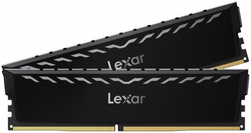 Память для ПК Lexar DDR4 16GB (2x8GB) 3600 MHz THOR Black (LD4U08G36C18LG-RGD) фото