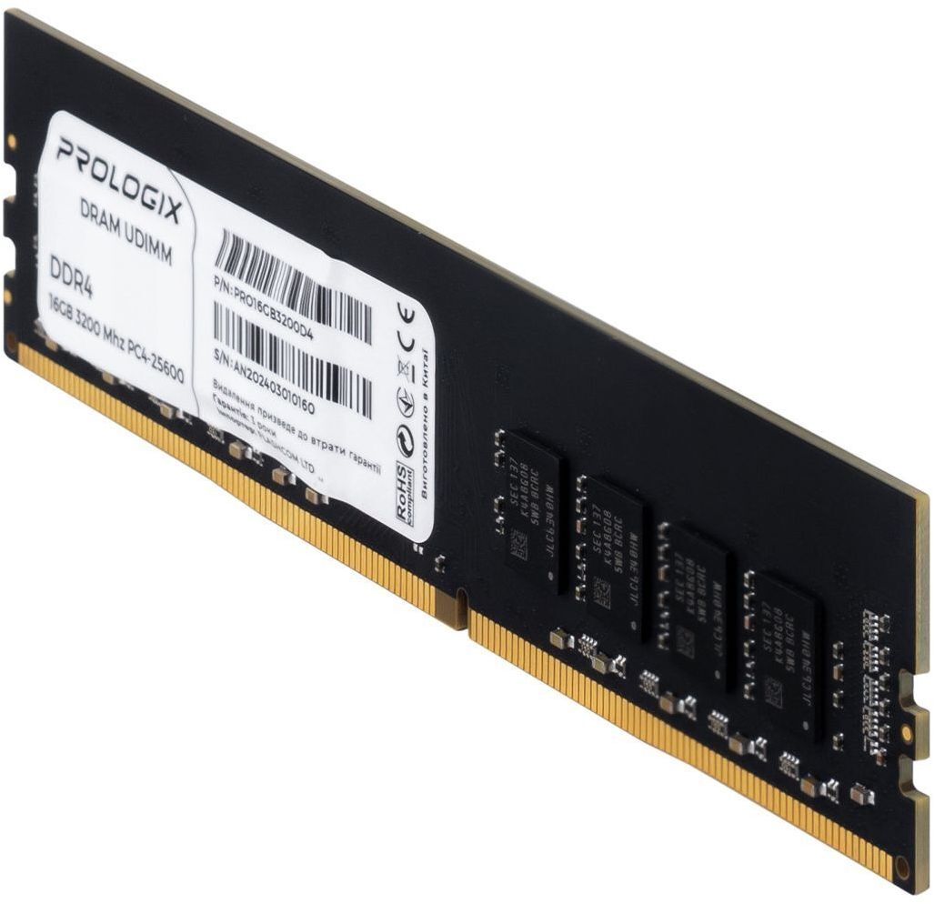 Память для ПК Prologix DDR4 16GB 3200 MHz (PRO16GB3200D4) фото3