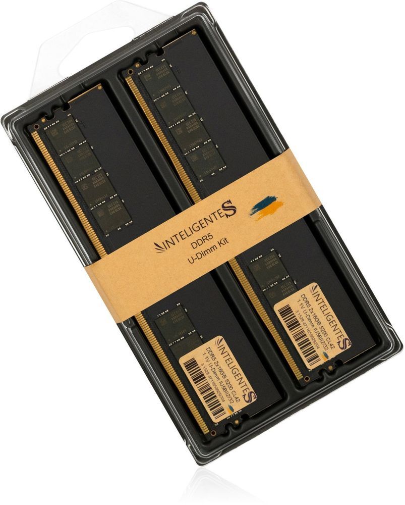 Память для ПК INTELIGENTES DDR5 32GB (2x16GB) 5200 MHz (IU5BII2/32) фото 6