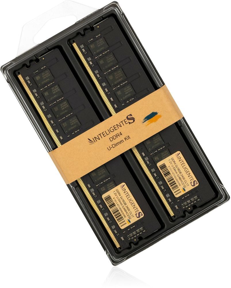 Память для ПК INTELIGENTES DDR4 32GB (2x16GB) 2400 MHz (IU4BHC2/32