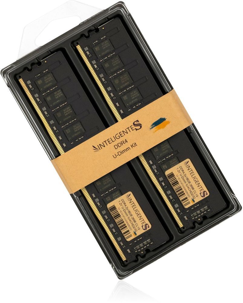 Память для ПК INTELIGENTES DDR4 32GB (2x16GB) 2666 MHz (IU4CHD2/32