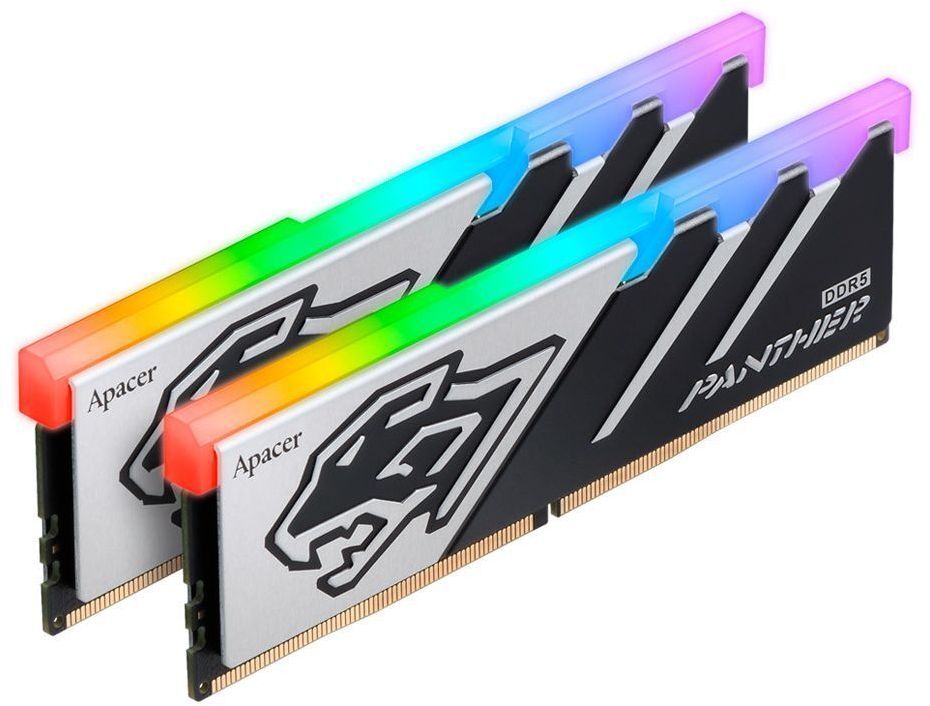 Пам'ять для ПК APACER DDR5 32GB (2x16GB) 5600 MHz Panther RGB (AH5U32G56C5229BAA-2) фото2