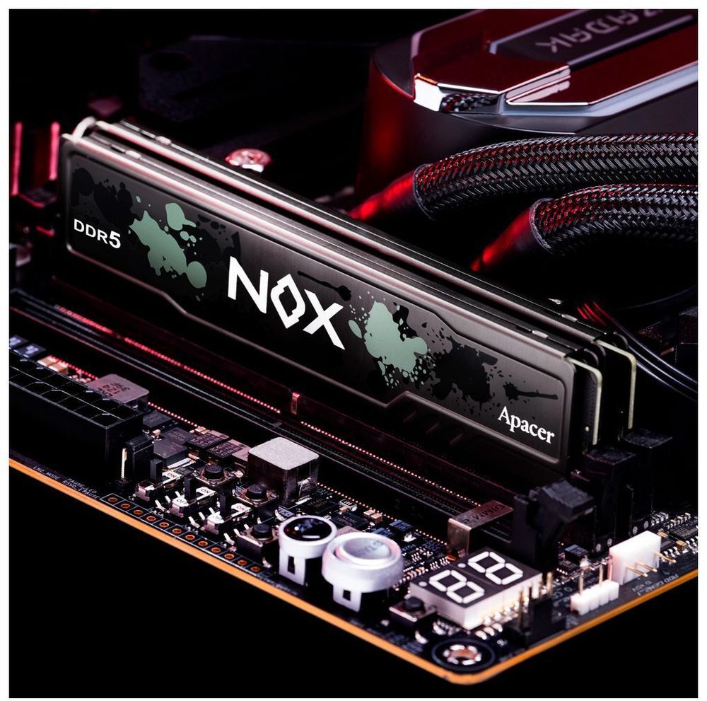 Память для ПК APACER DDR5 32GB (2x16GB) 6000 MHz NOX (AH5U32G60C622MBAA-2) фото 