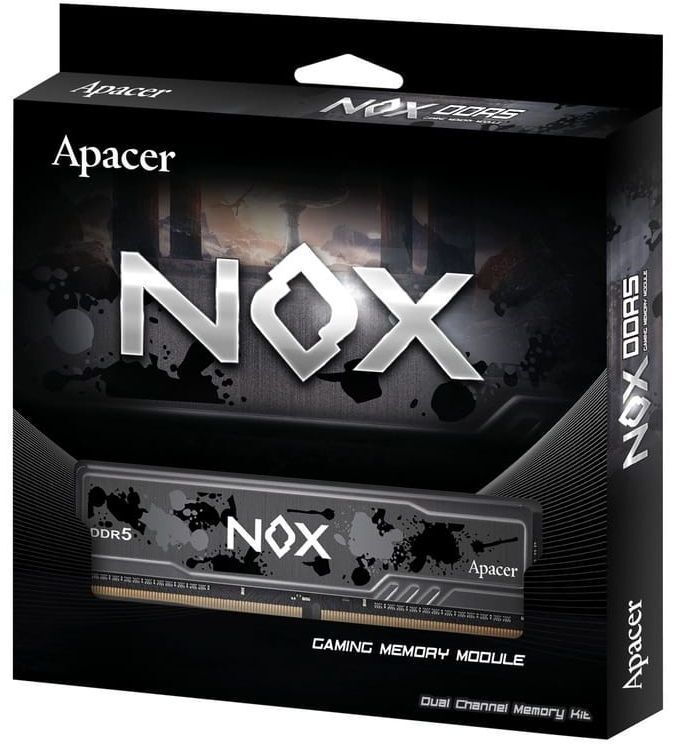 Память для ПК APACER DDR5 32GB (2x16GB) 5200 MHz NOX TUF (AH5U32G52C522UTAA-2) фото 
