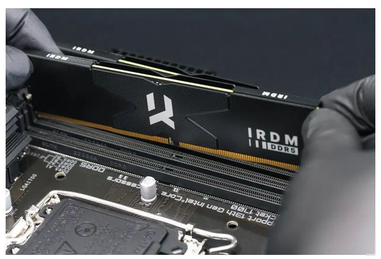 Память для ПК Goodram DDR5 32GB (2x16GB) 6000 MHz IRDM Black (IR-6000D564L36S/32GDC) фото 