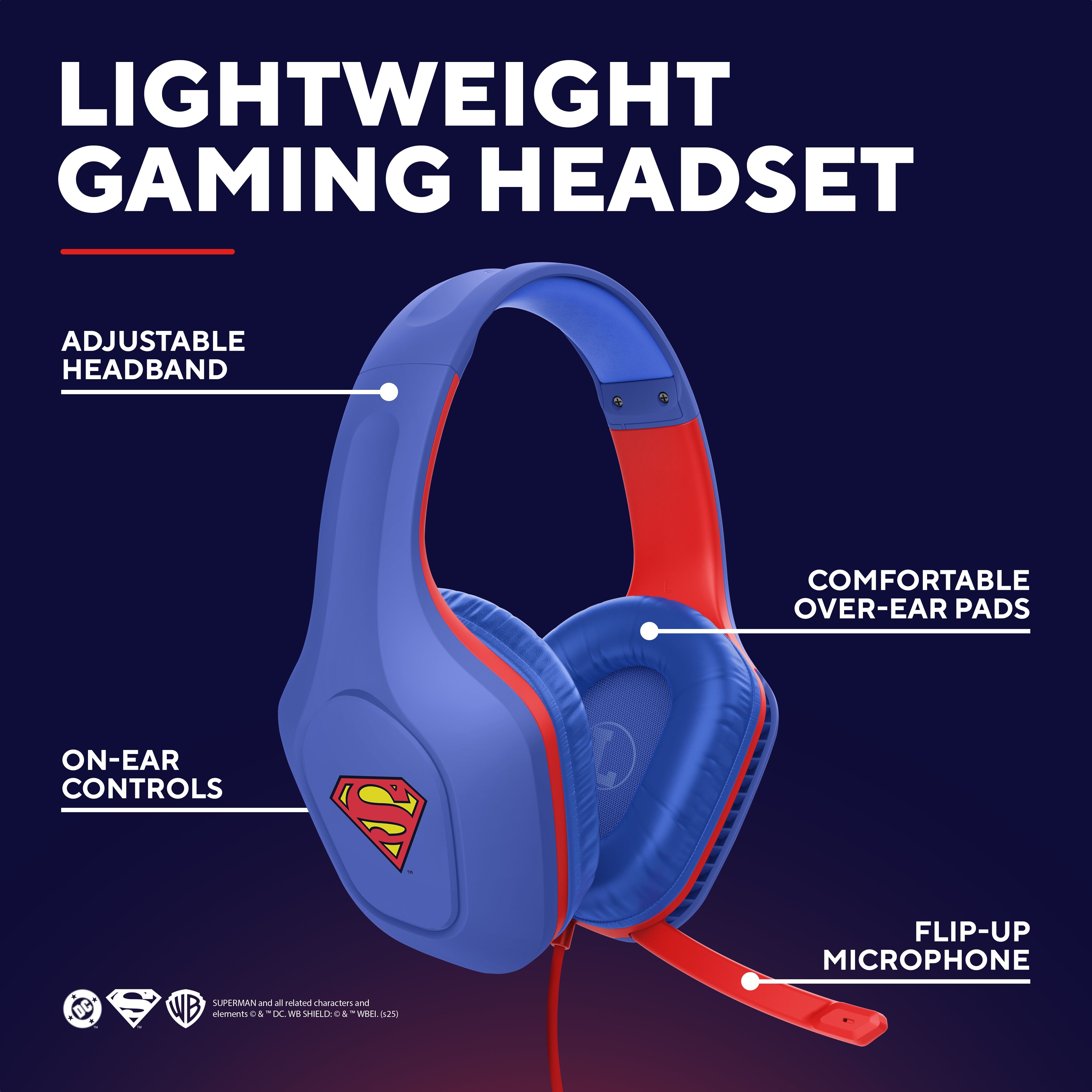 Игровая гарнитура Trust GXT415SM Zirox Superman edition (25738_TRUST) фото 