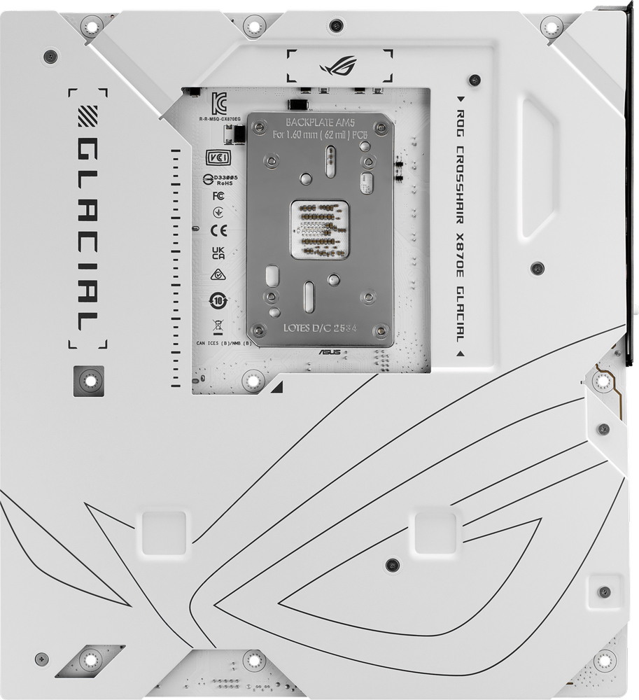 Материнcька плата ASUS ROG CROSSHAIR X870E GLACIAL (90MB1NQ0-M0EAY0)фото