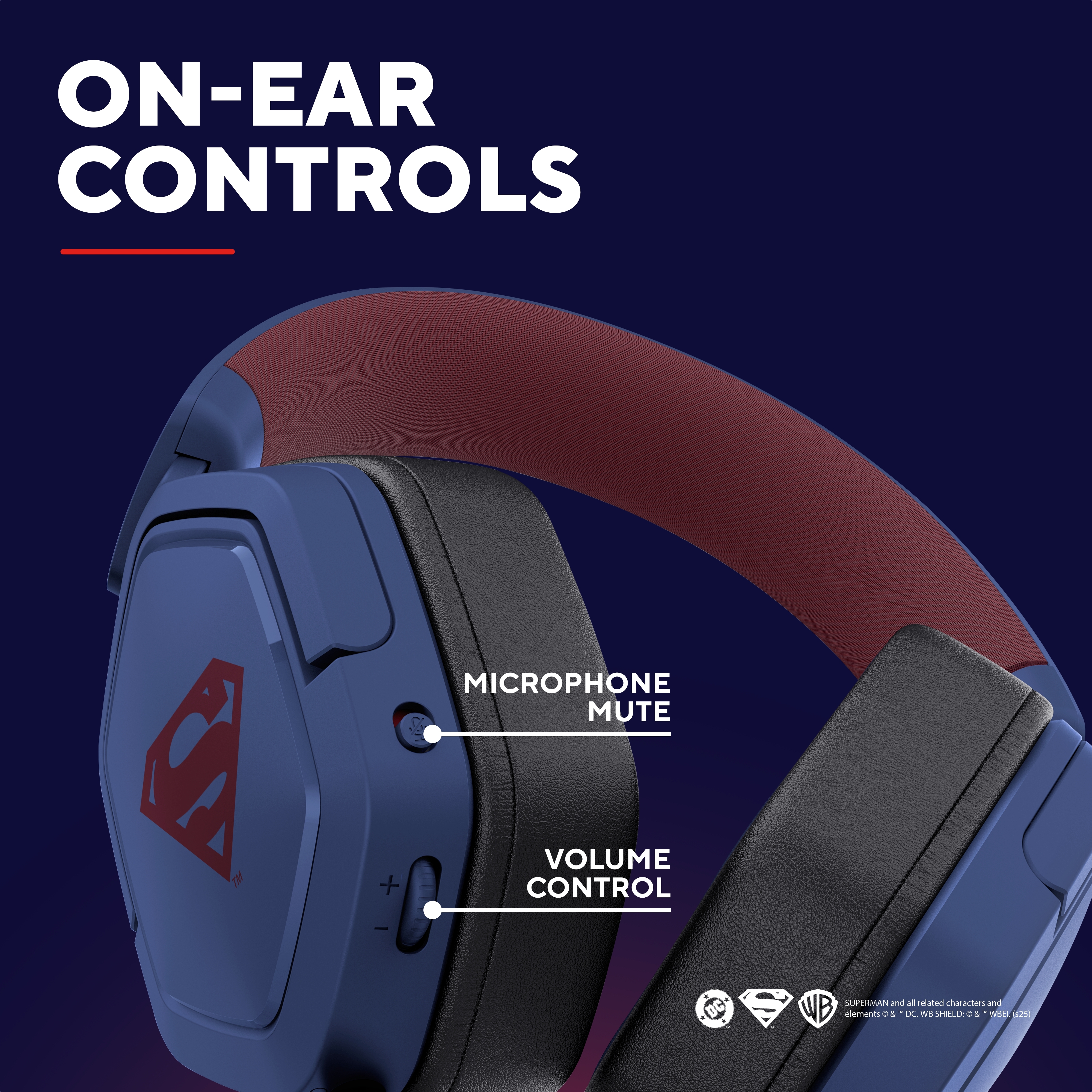 Ігрова гарнітура Trust GXT492SM Carus Superman edition (25739_TRUST)фото