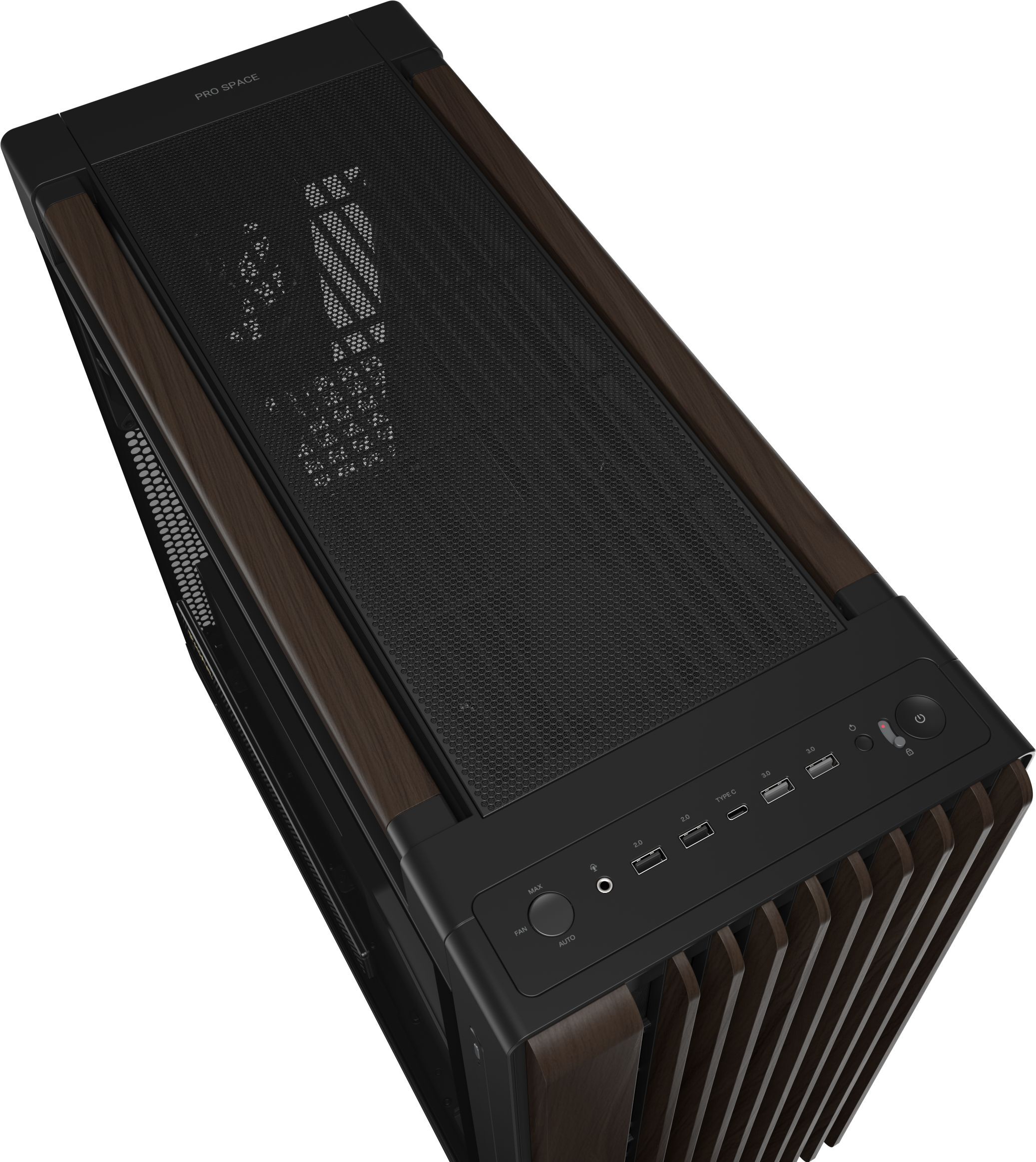 Корпус ASUS PROART PA602 WOOD TG PWM BLACK (90DC00J0-B09010) фото 5