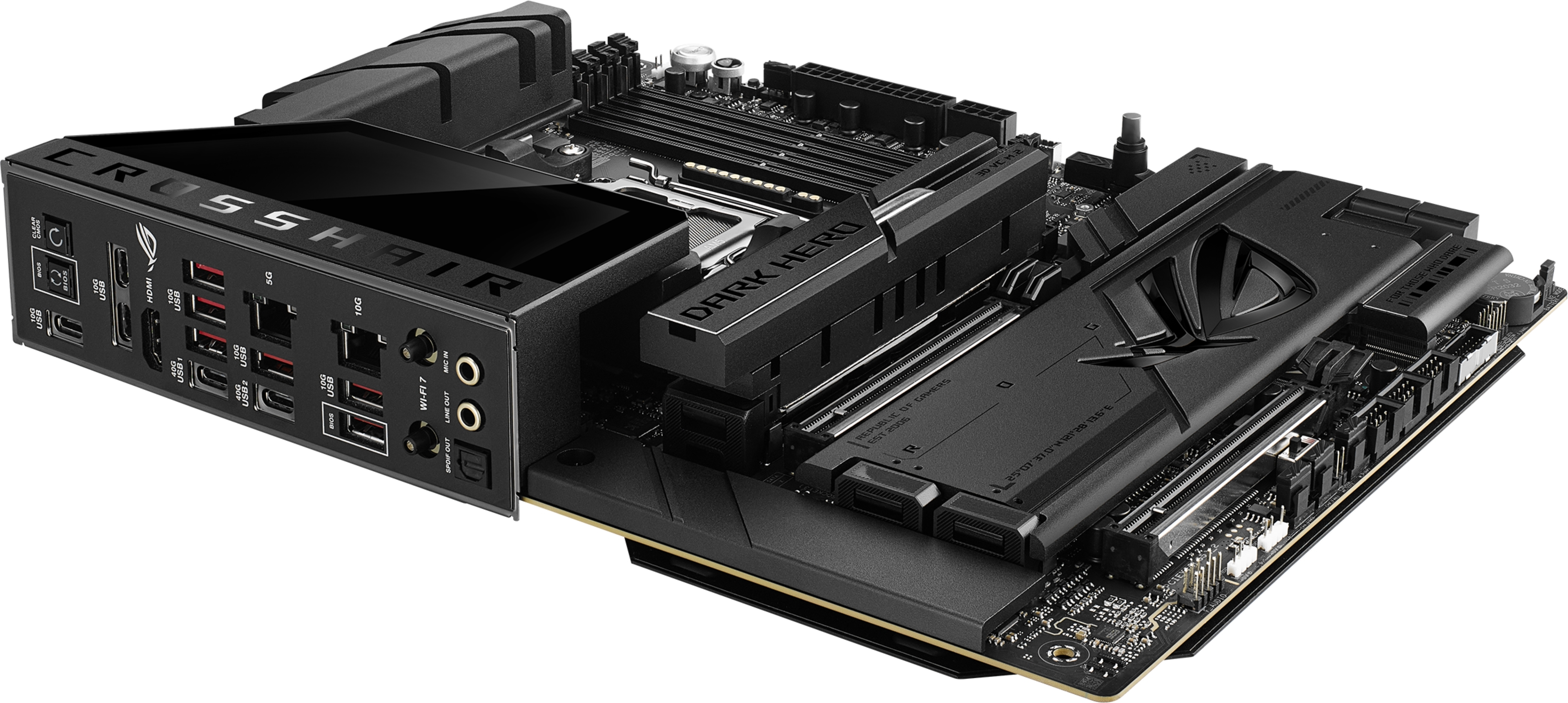 Материнcька плата ASUS ROG CROSSHAIR X870E DARK HERO (90MB1NT0-M0EAY0)фото