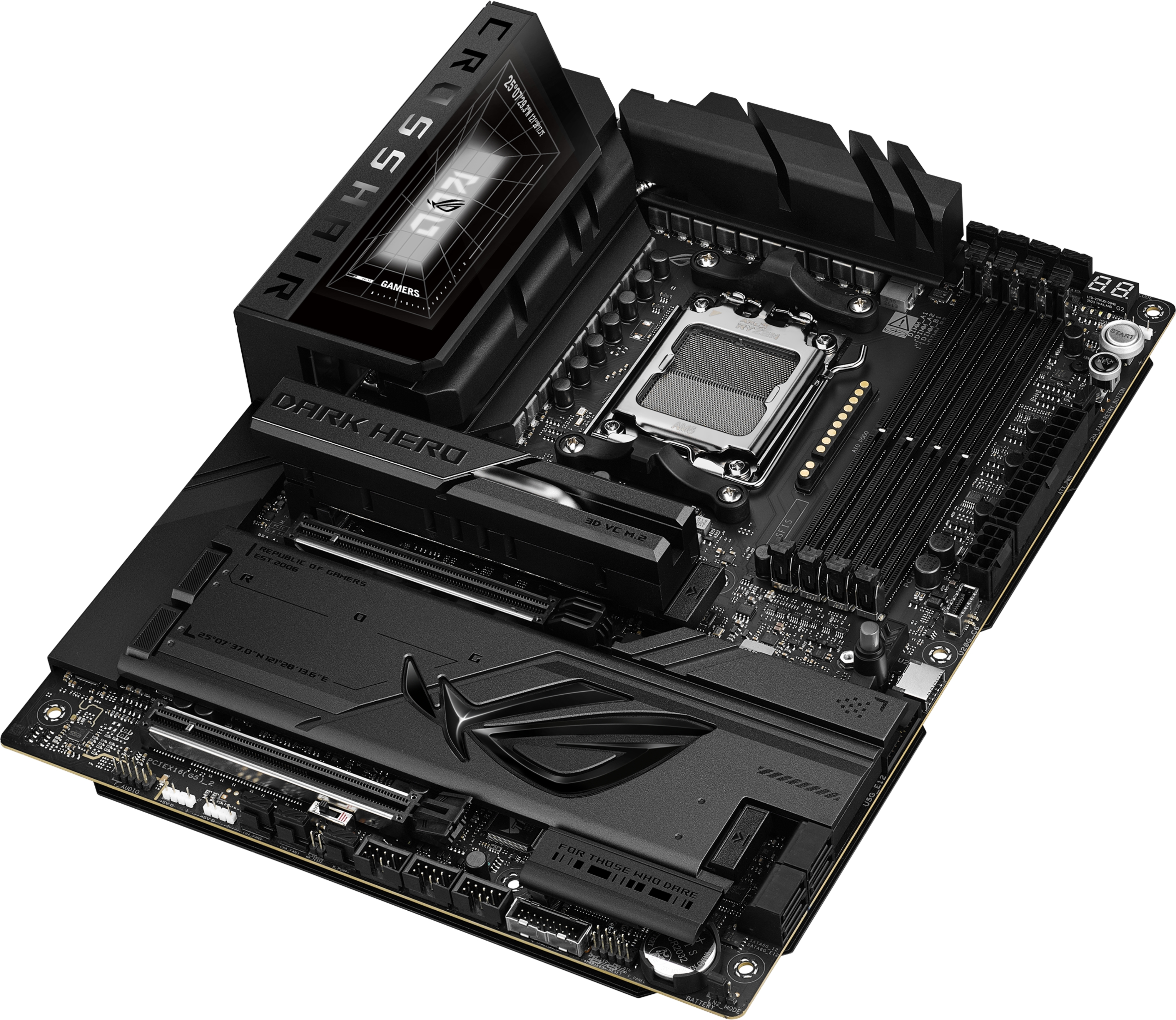Материнcька плата ASUS ROG CROSSHAIR X870E DARK HERO (90MB1NT0-M0EAY0)фото
