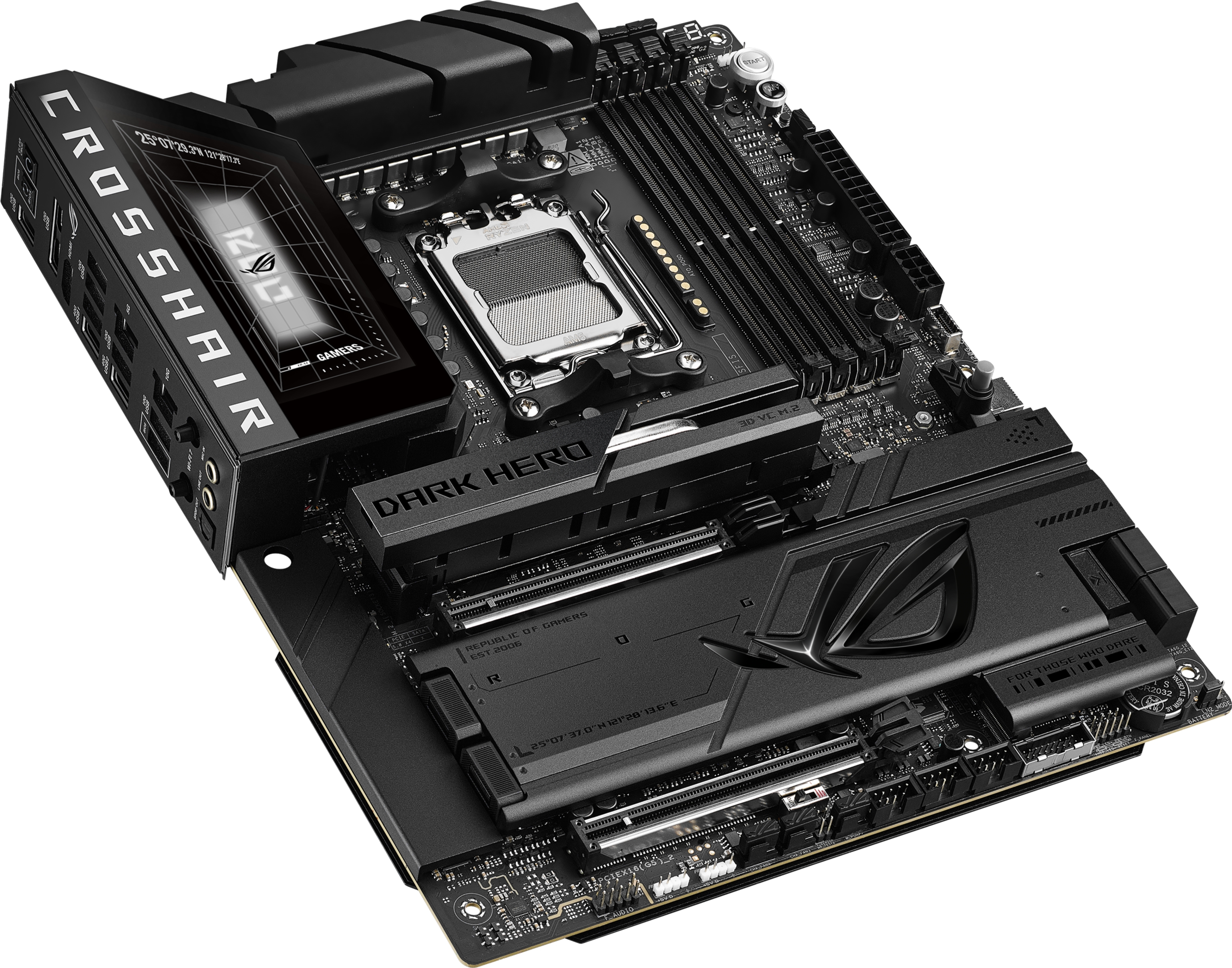 Материнcька плата ASUS ROG CROSSHAIR X870E DARK HERO (90MB1NT0-M0EAY0)фото