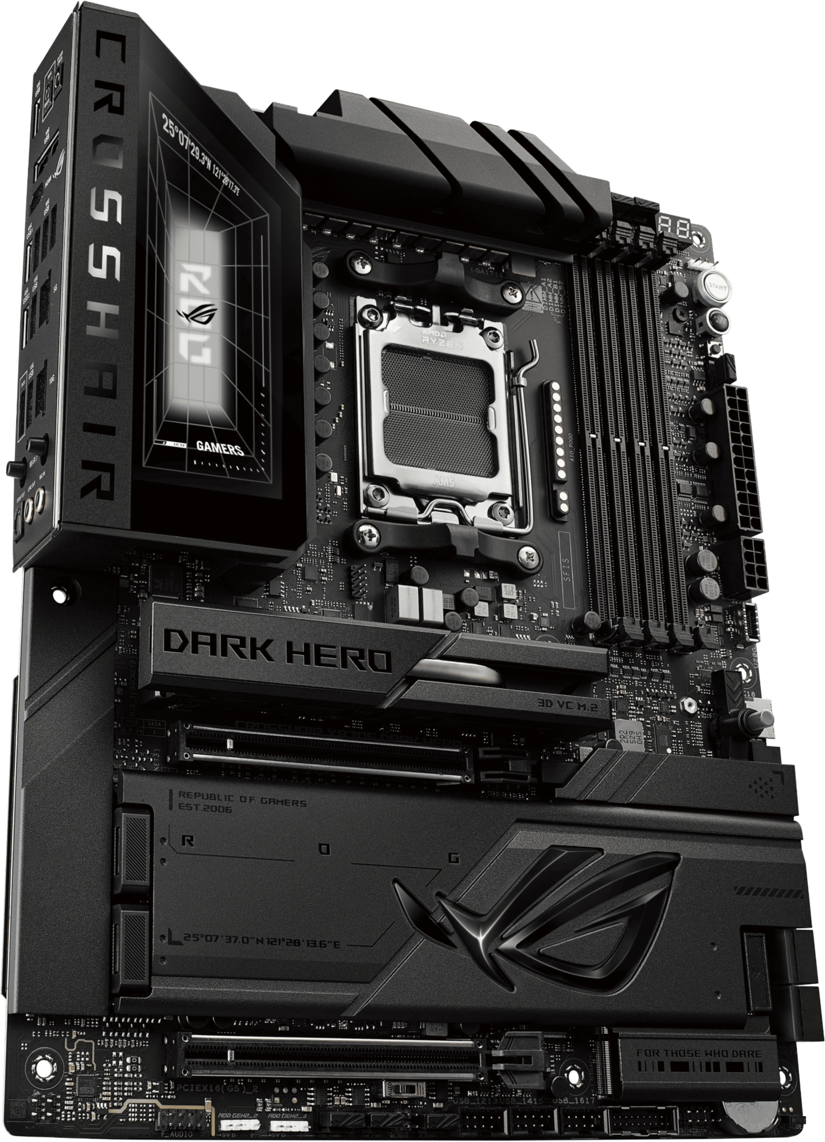 Материнcька плата ASUS ROG CROSSHAIR X870E DARK HERO (90MB1NT0-M0EAY0)фото