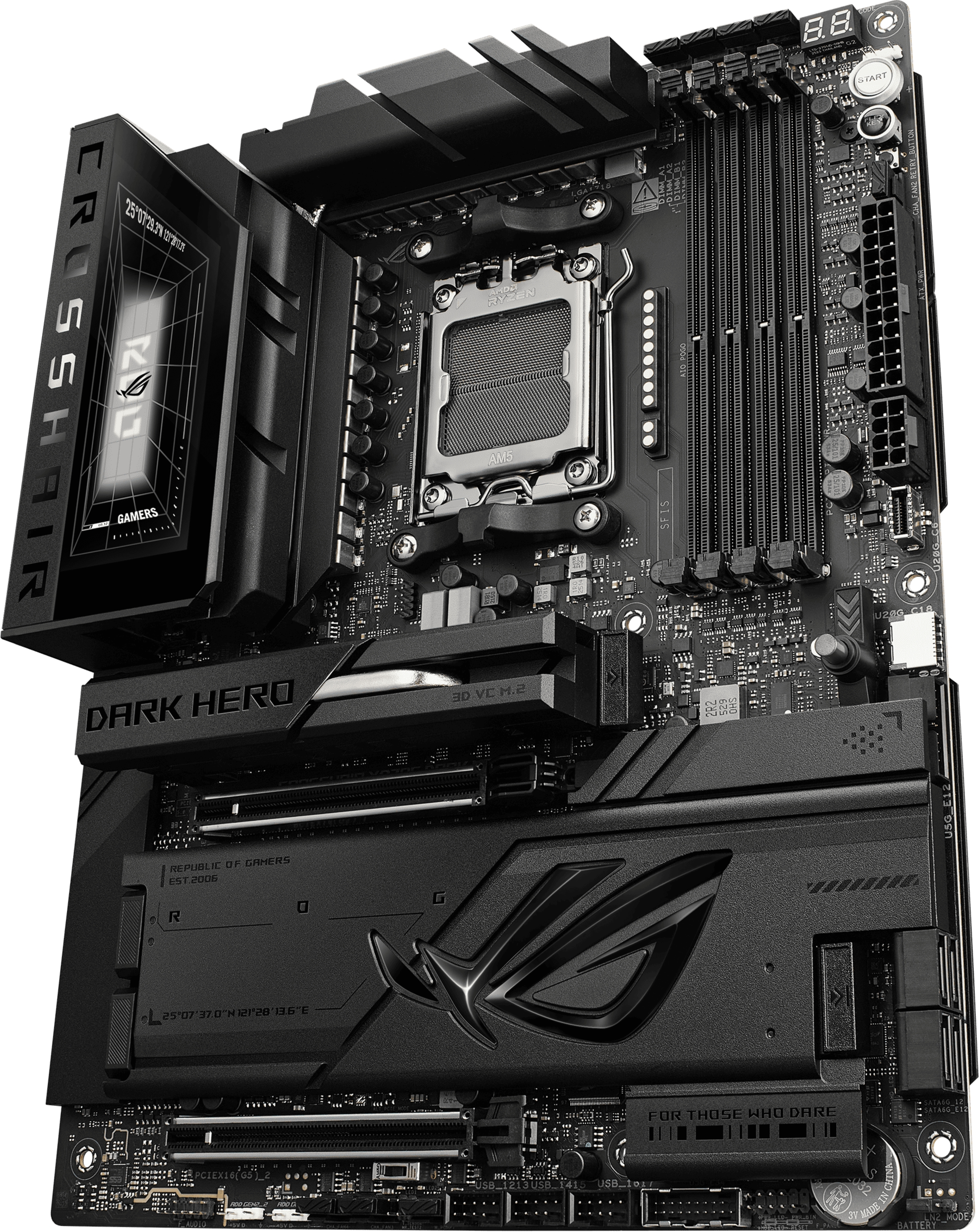Материнcька плата ASUS ROG CROSSHAIR X870E DARK HERO (90MB1NT0-M0EAY0)фото