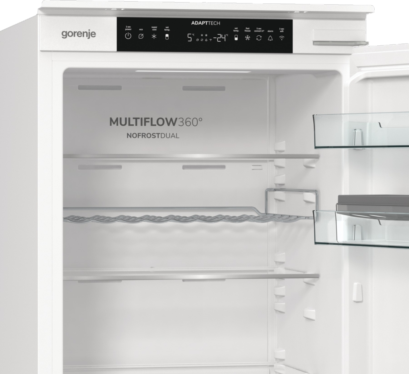 Встраиваемый холодильник Gorenje NRKI517E61WF фото 6