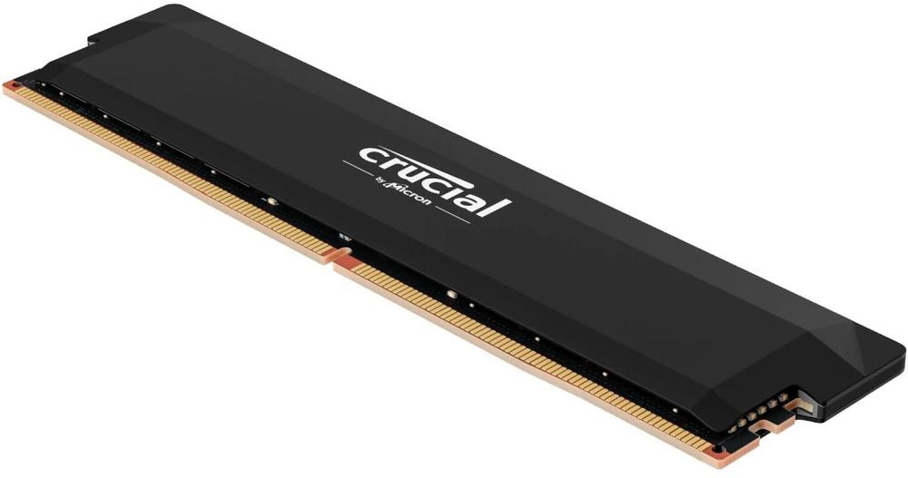 Память для ПК Micron DDR5 32GB 6400 MHz Pro Overclocking Black (CP32G64C40U5B) фото 