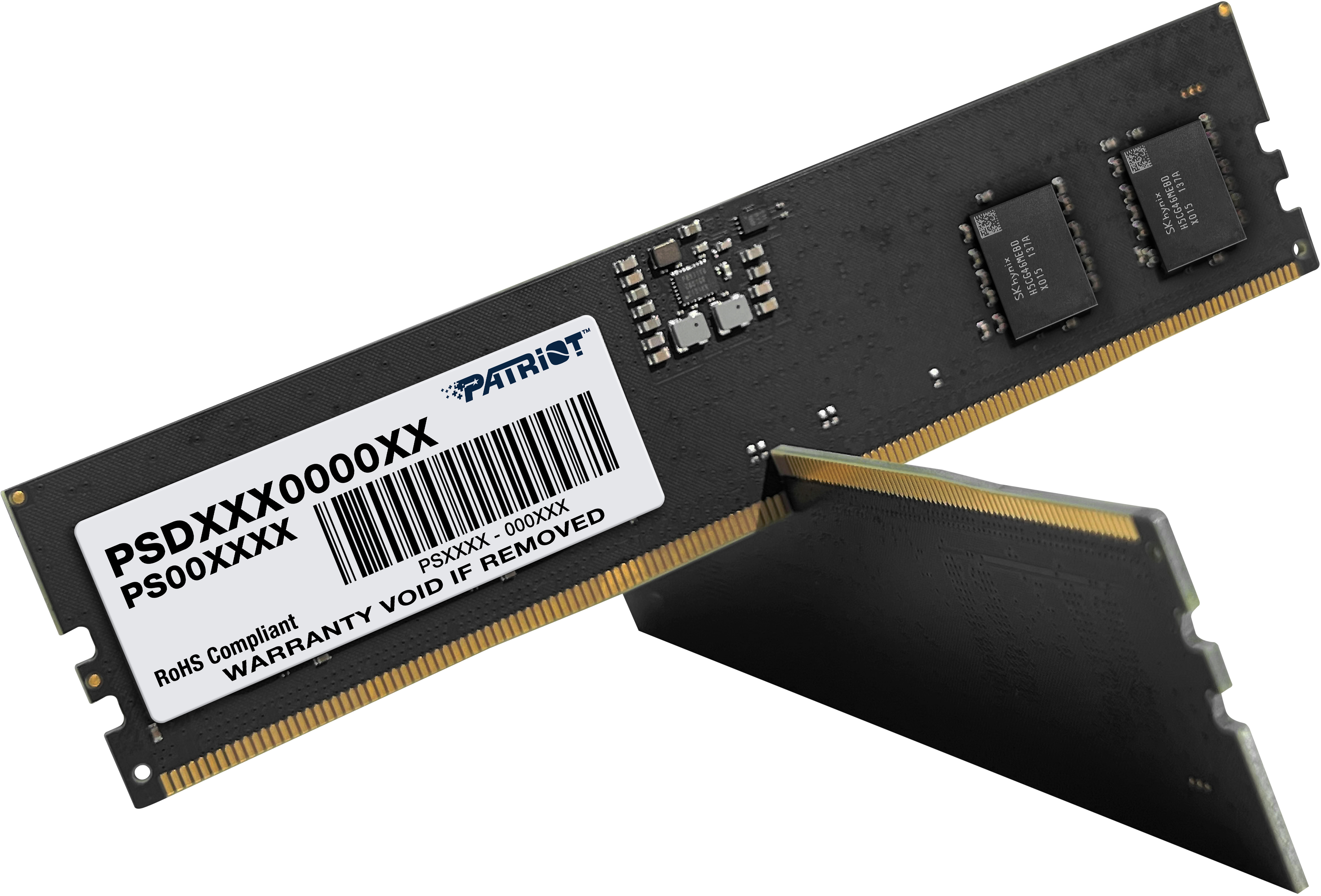 Память для ПК Patriot DDR5 16GB (2x8GB) 4800 MHz Signature Line (PSD516G4800K) фото 