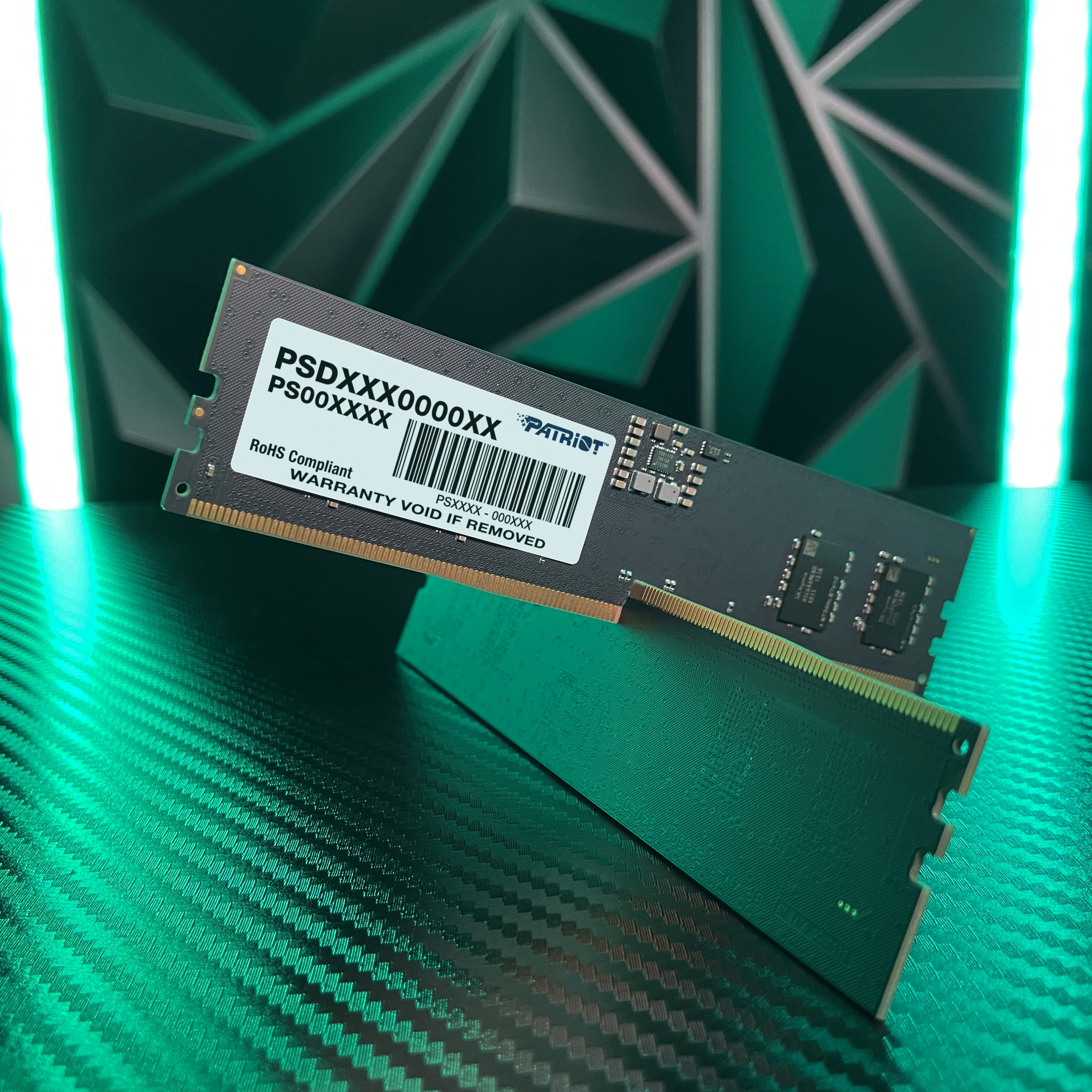 Память для ПК Patriot DDR5 16GB (2x8GB) 4800 MHz Signature Line (PSD516G4800K) фото 