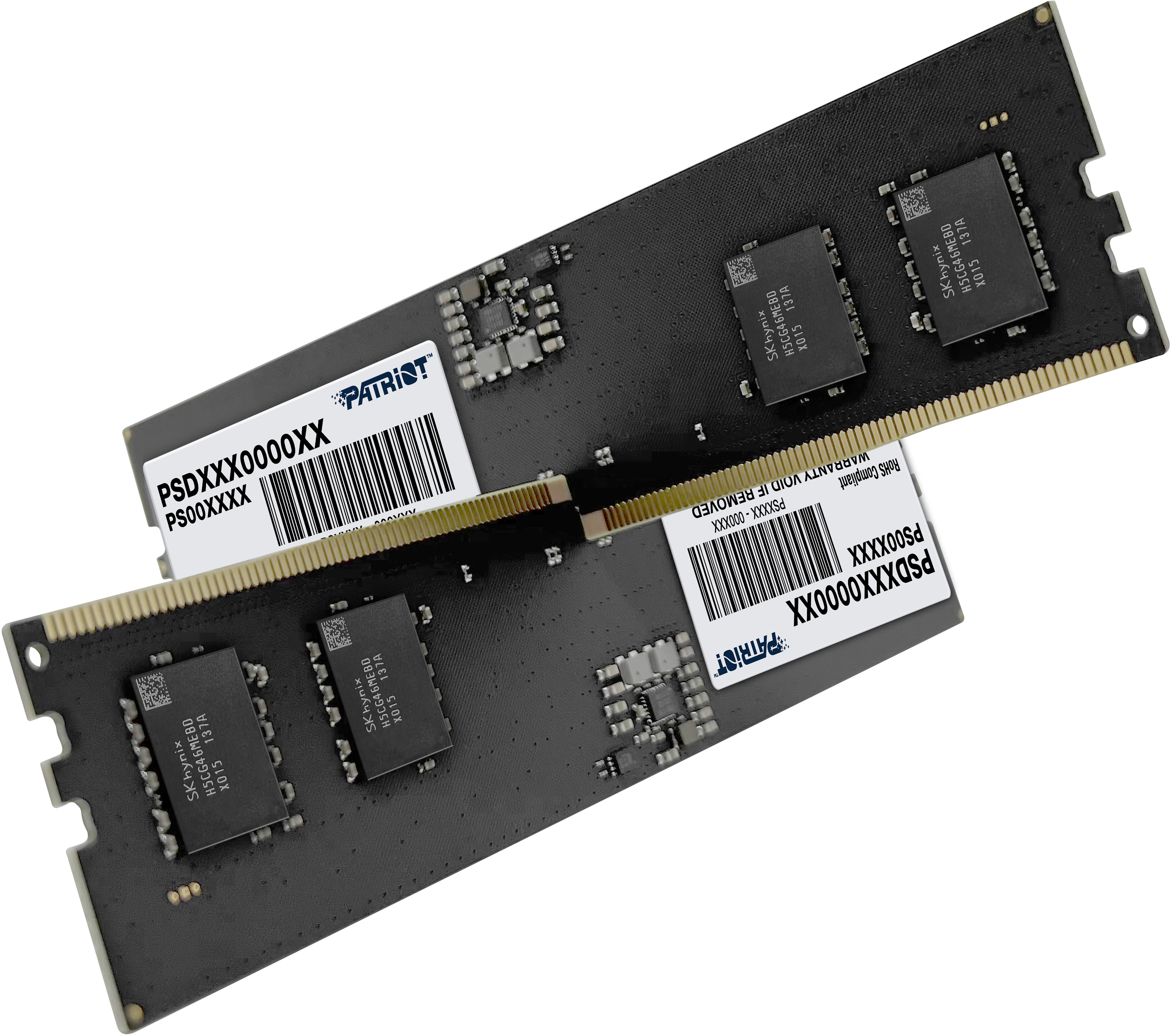 Память для ПК Patriot DDR5 16GB (2x8GB) 4800 MHz Signature Line (PSD516G4800K) фото 