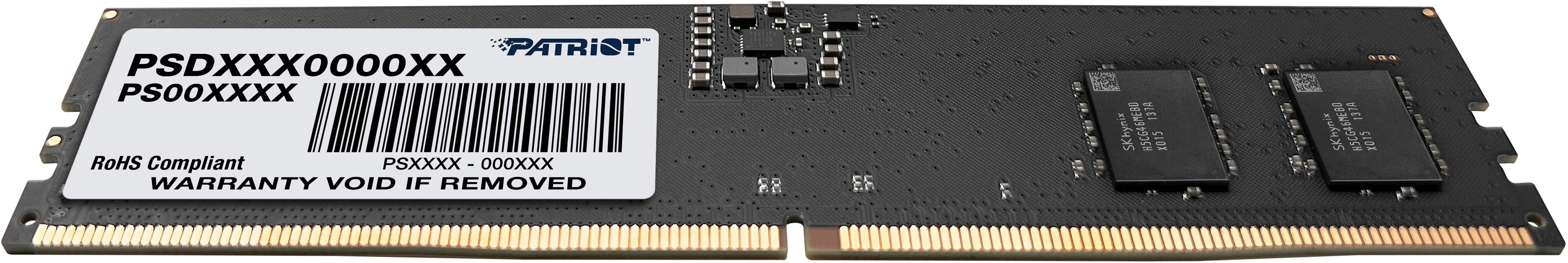 Память для ПК Patriot DDR5 16GB (2x8GB) 4800 MHz Signature Line (PSD516G4800K) фото 