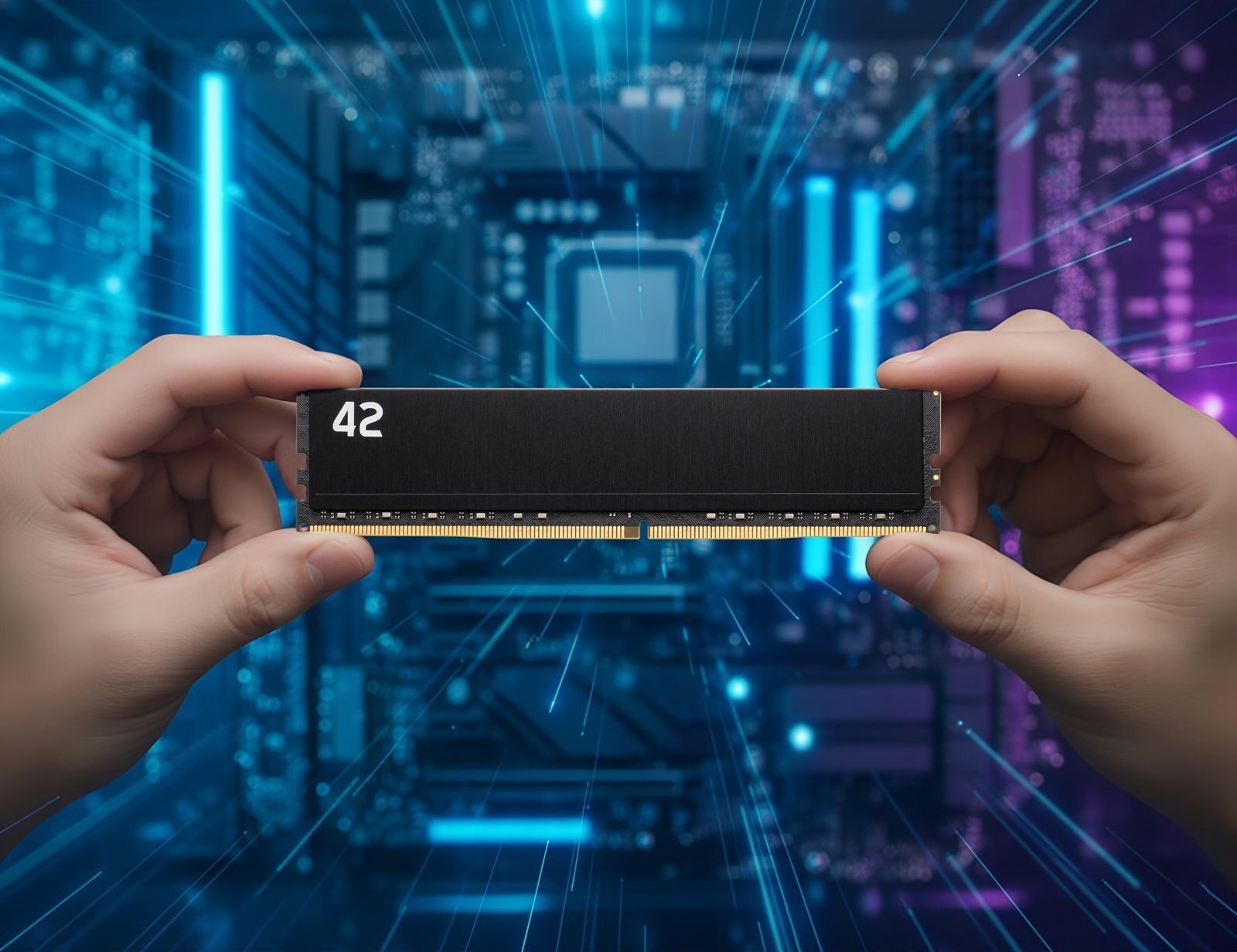 Память для ПК eXceleram DDR4 16GB 3200 MHz 42-Series (E-42-003S-16) фото 