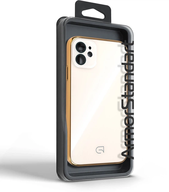 Чохол ArmorStandart Replica MagSafe для Apple iPhone 11 Beige Gold (ARM76167)фото5