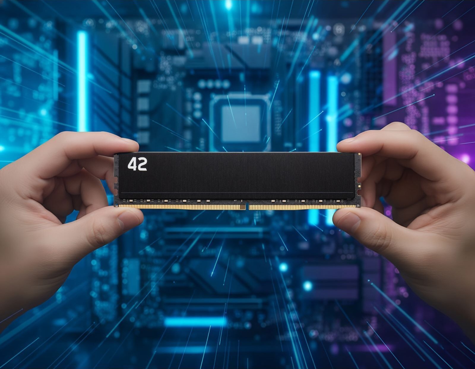 Память для ПК eXceleram DDR4 8GB 3200 MHz 42-Series (E-42-002S-08) фото 