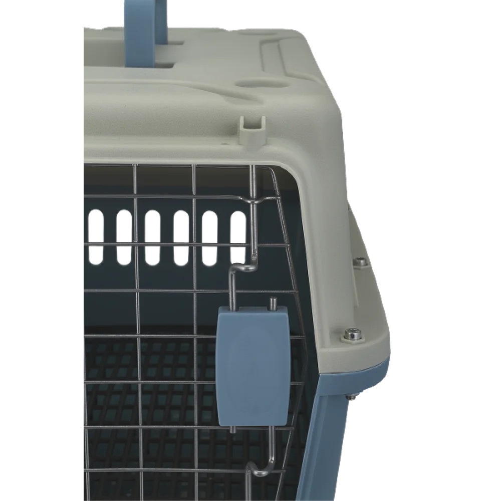 Переноска для котів та собак AnimAll CNR-102 сіро-блакитна 48,5х32,5х32,5фото3