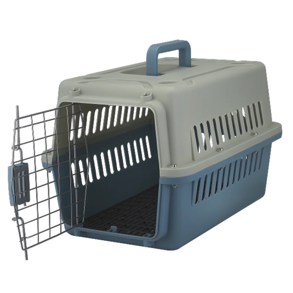 Переноска для котів та собак AnimAll CNR-102 сіро-блакитна 48,5х32,5х32,5фото4