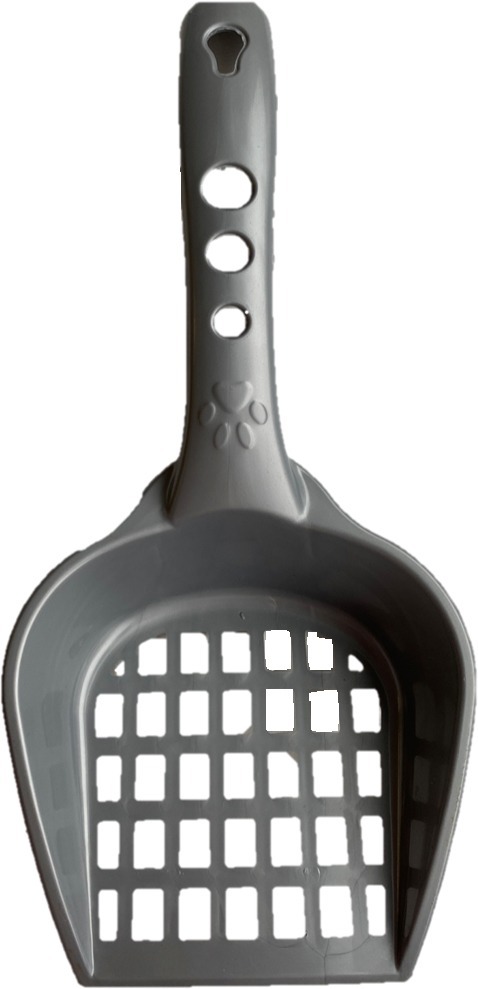 Туалет под наполнитель AnimAll CNR-106 фиолетовый с лопаткой 50х37х13,5 см фото 