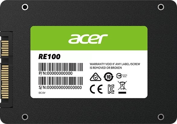 SSD накопитель Acer 2.5" 256GB (RE100-25-256GB) фото 