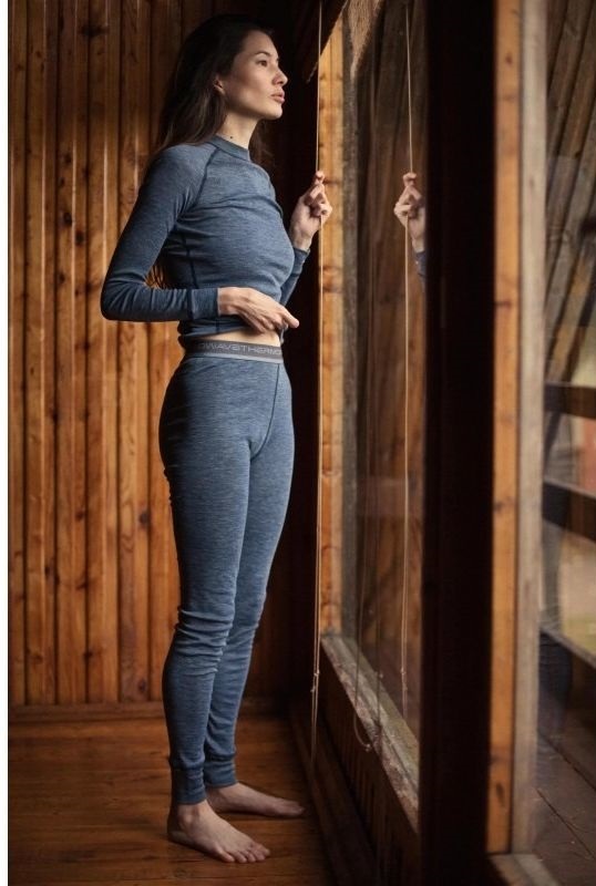 Термоштани жіночі Thermowave Merino Warm Active 12ACTI712-930 S темно-сіріфото3