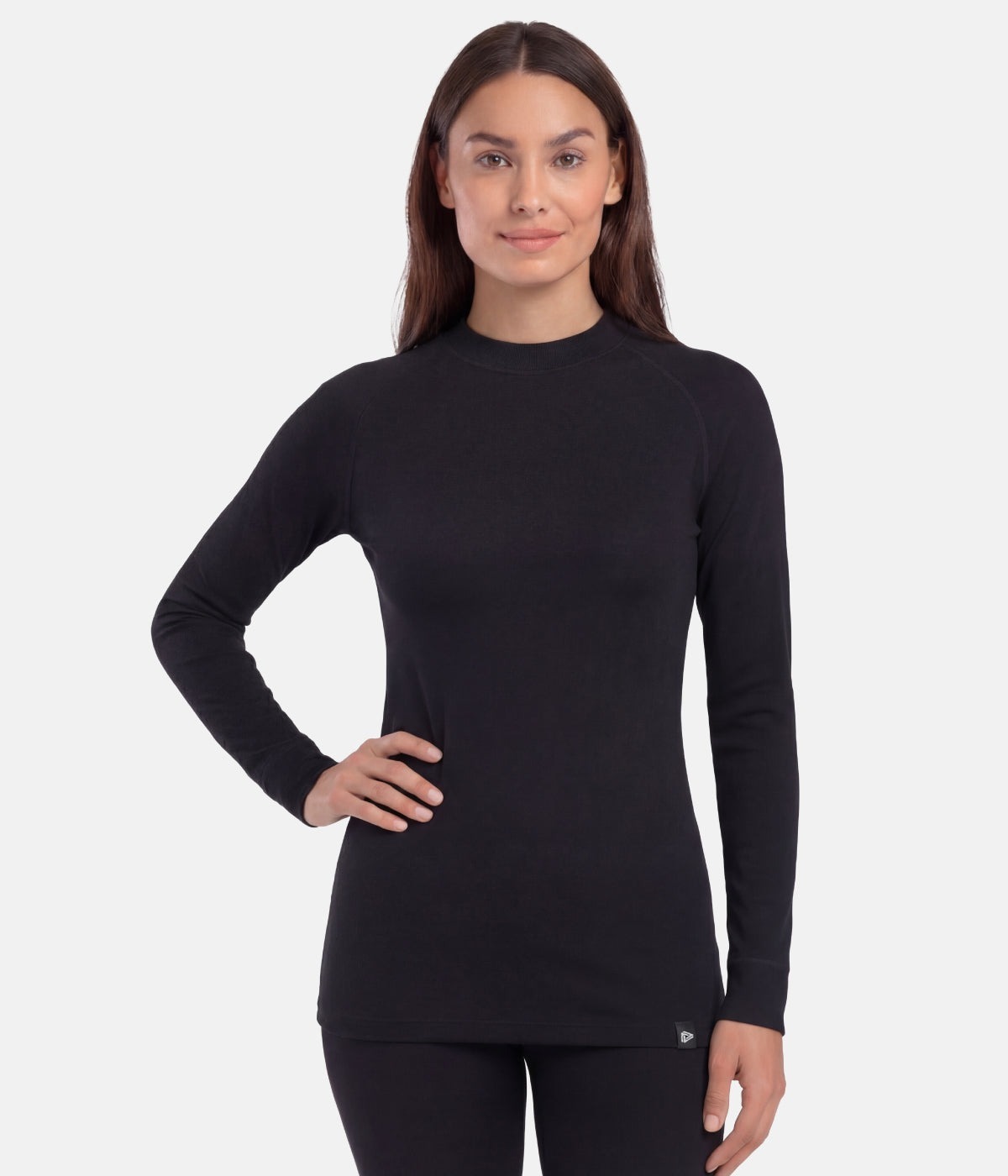 Термолонгслів жіночий Thermowave Merino Arctic 12ARCT412-990 M чорний фото3