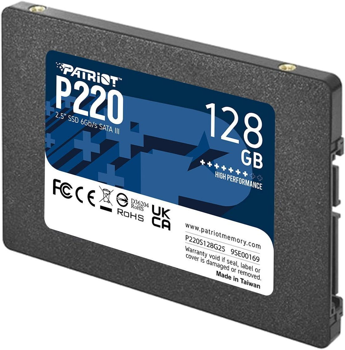SSD накопичувач Patriot 2.5" 128GB P220 (P220S128G25)фото