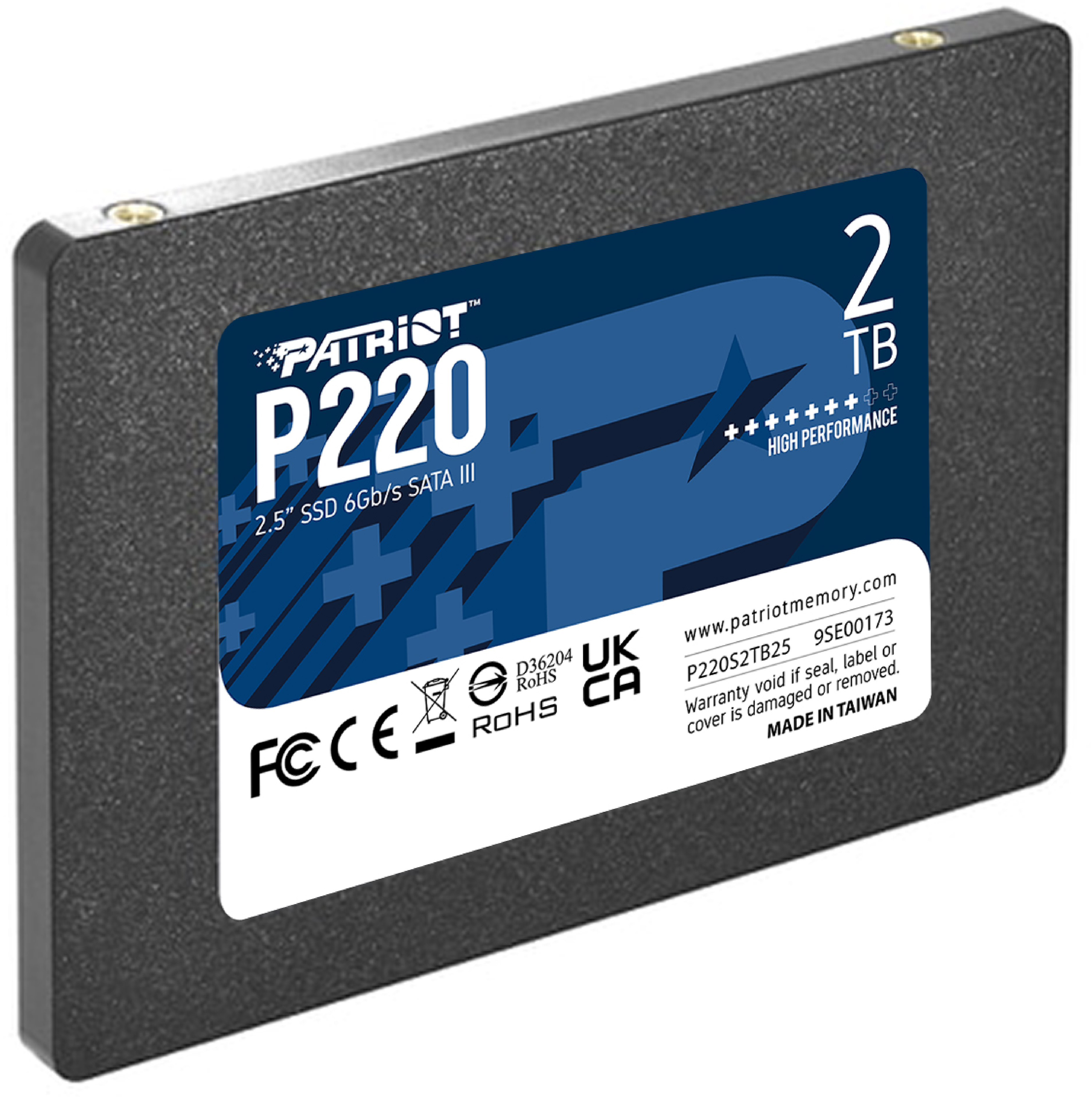 SSD накопичувач Patriot 2.5" 2TB P220 (P220S2TB25)фото