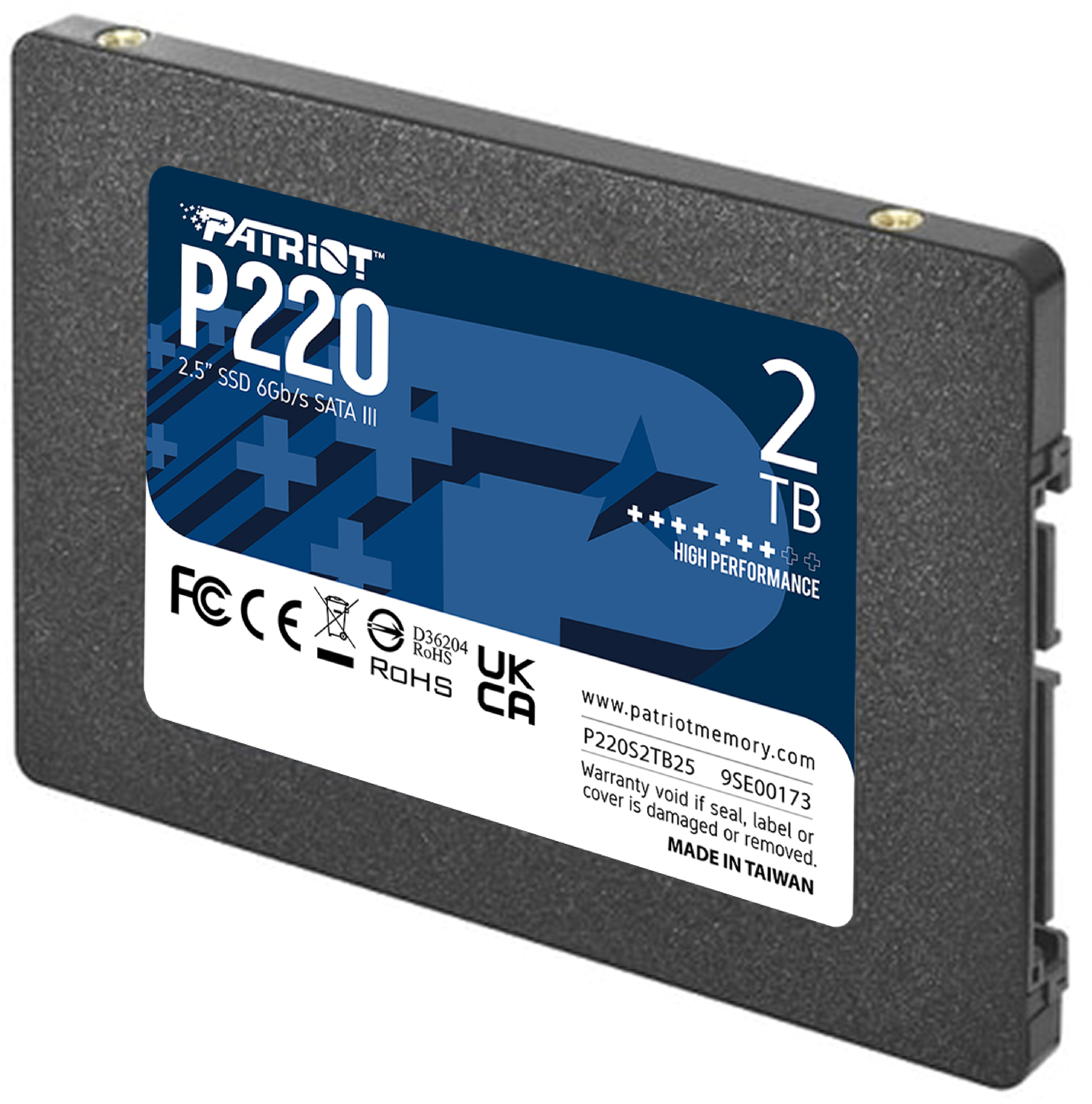SSD накопичувач Patriot 2.5" 2TB P220 (P220S2TB25)фото