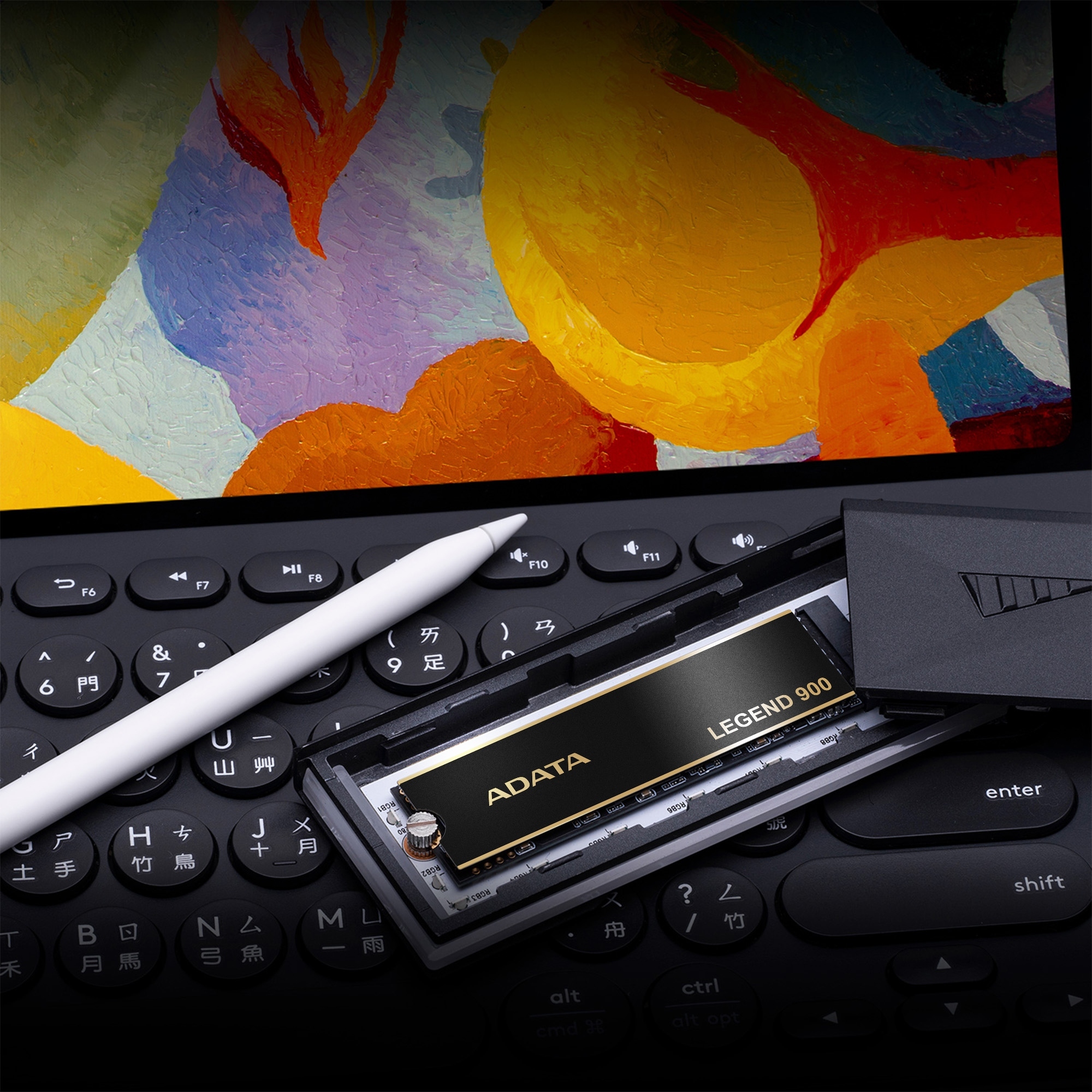 SSD накопитель ADATA M.2 2280 512GB (SLEG-900-512GCS) фото 8